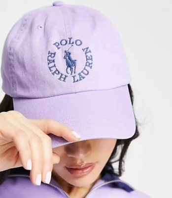 Polo Ralph Lauren x ASOS exclusive collab logo baseball cap in lavender