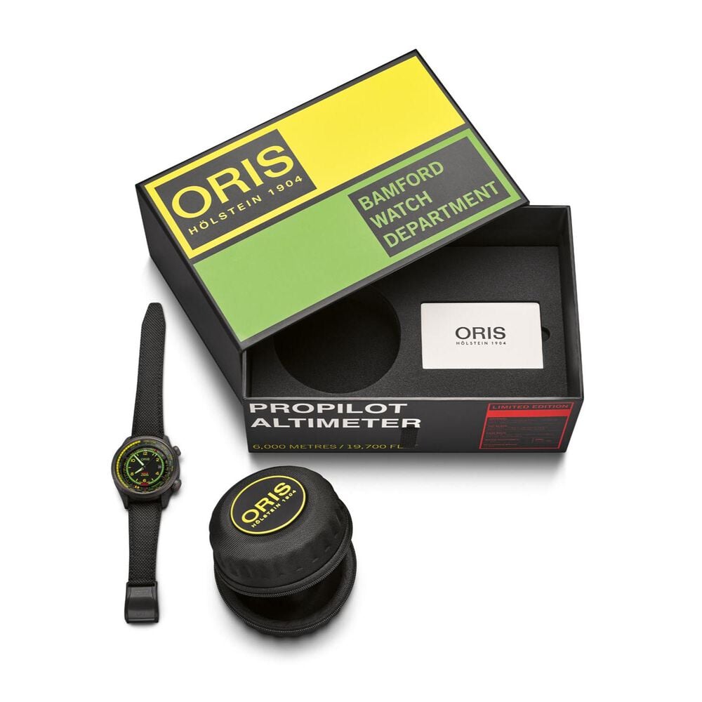 Oris x Bamford ProPilot Altimeter 'Mission Control' Limited Edition 47mm Black Dial Watch image number 6