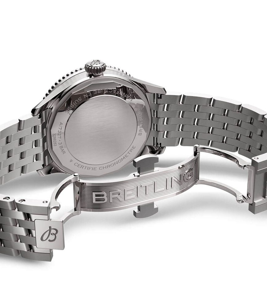 Breitling Navitimer Automatic 36mm Mother of Pearl Dial Steel Bracelet Watch image number 4