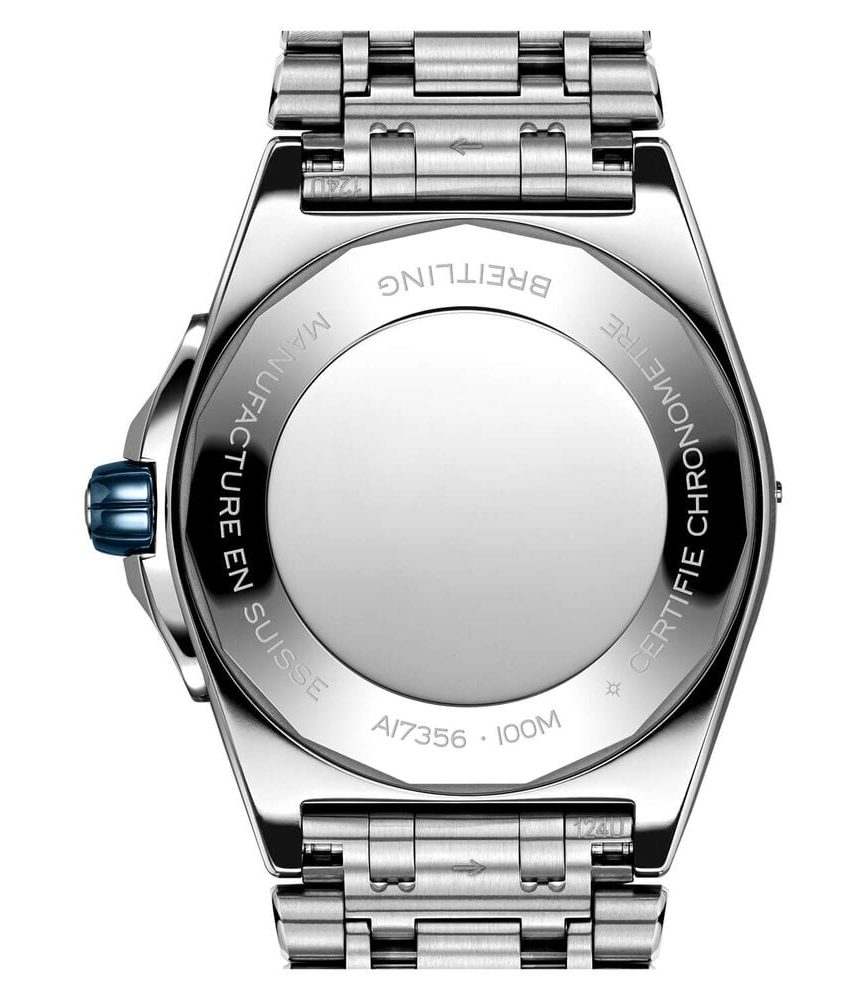 Breitling Super Chronomat Automatic 38 Blue Dial Bracelet Watch image number 3