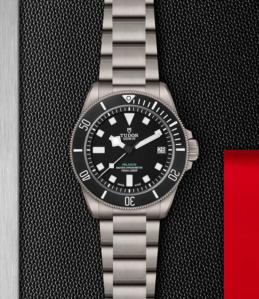 TUDOR Pelagos Ultra 43mm Black Dial Titanium Bracelet Watch image number 2