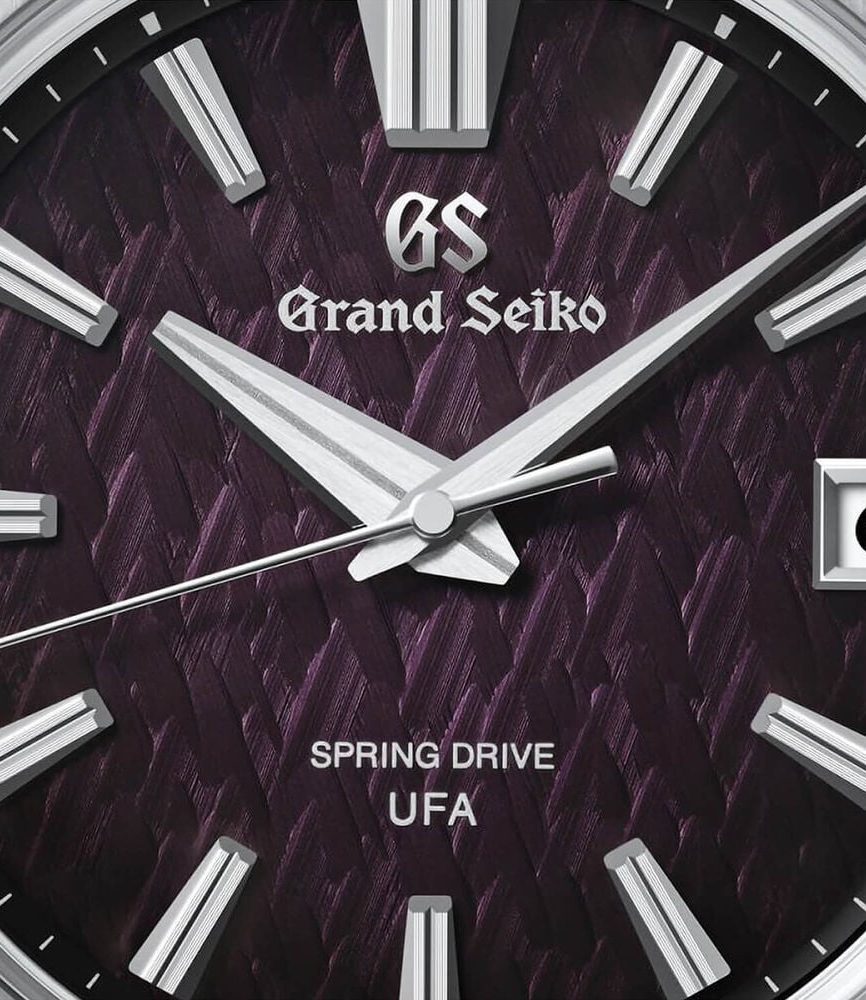 Grand Seiko ‘Violet Dawn’ Ice Forest Limited Edition 37mm Dial Steel Bracelet Watch image number 1