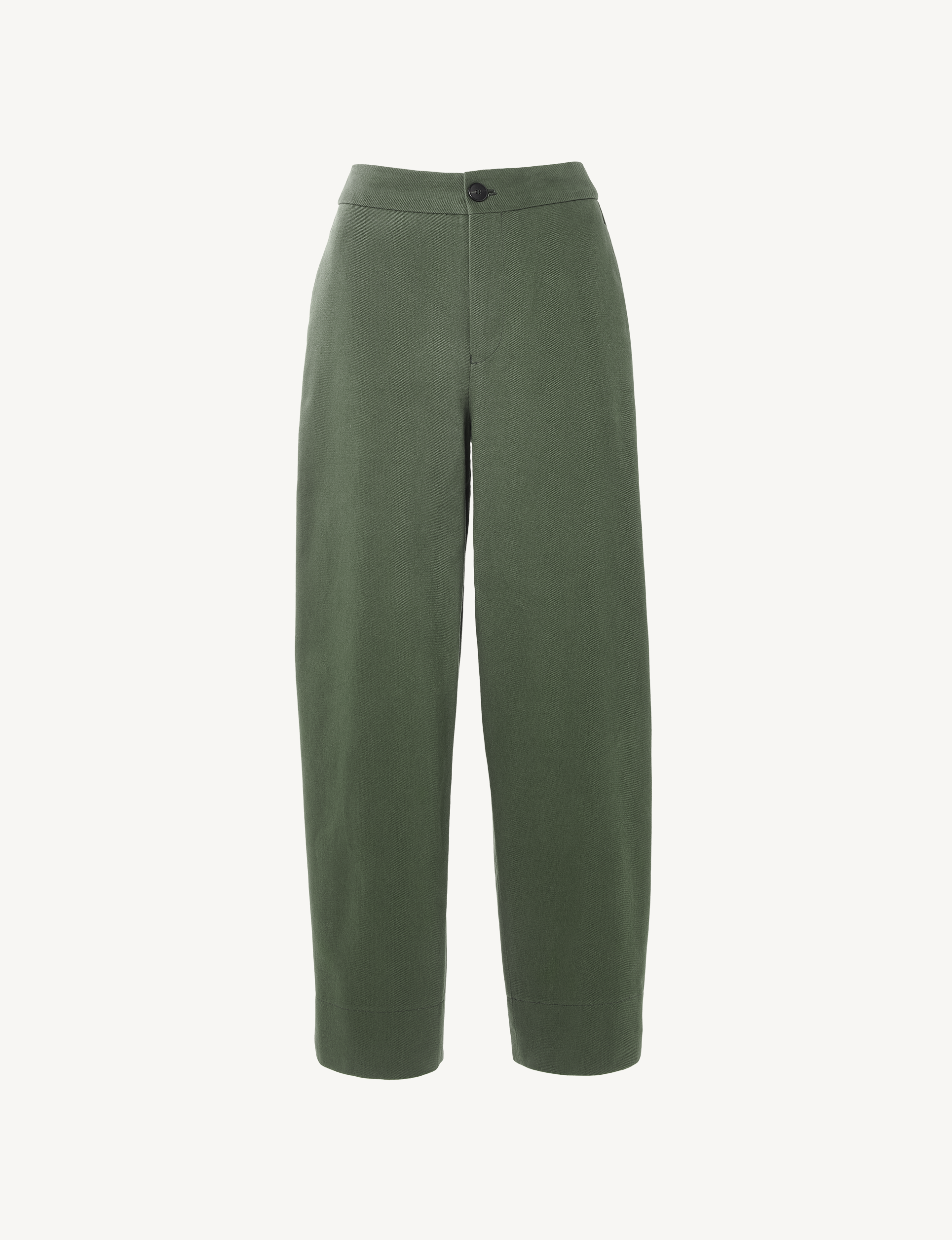 Chartwell Trouser: Cotton Twill, Khaki - Image 2