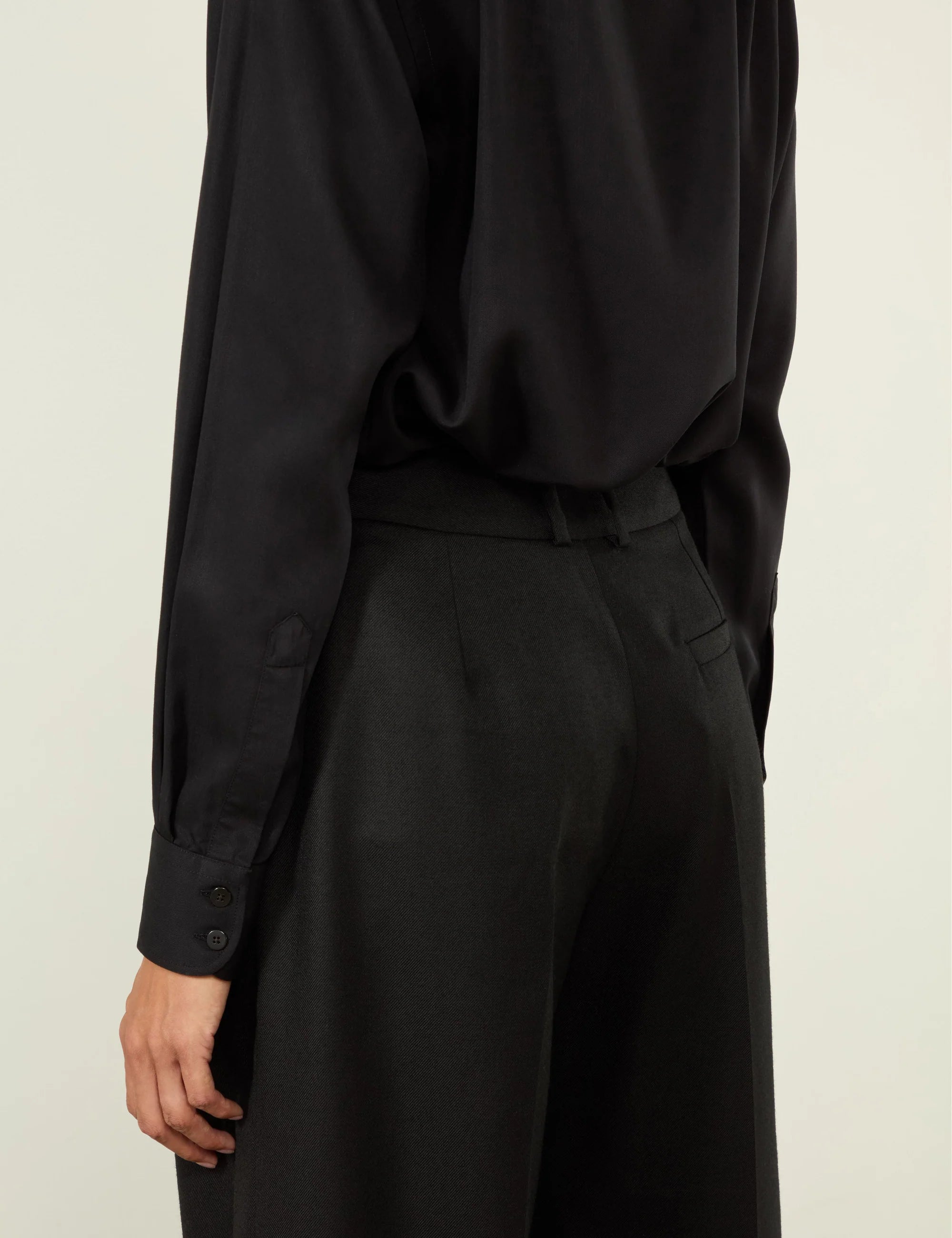 The Boyfriend: TENCEL™ Lyocell, Black - Image 5
