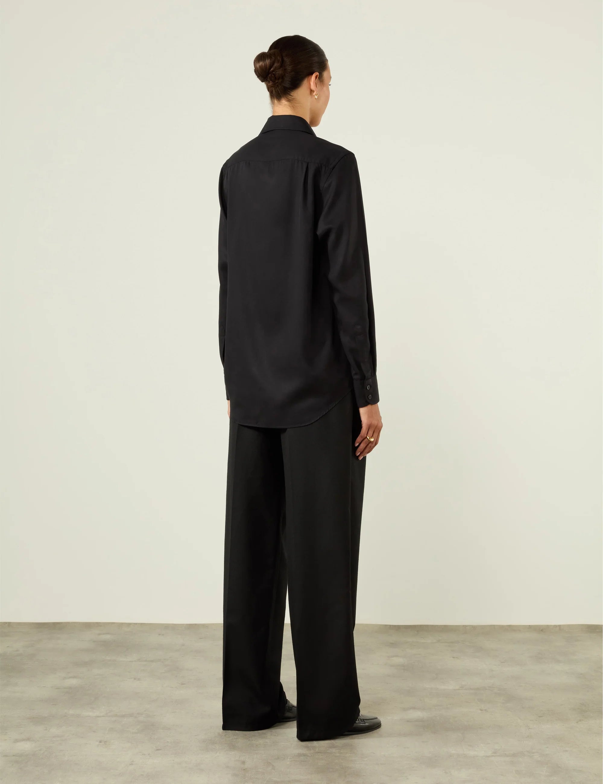 The Boyfriend: TENCEL™ Lyocell, Black - Image 6