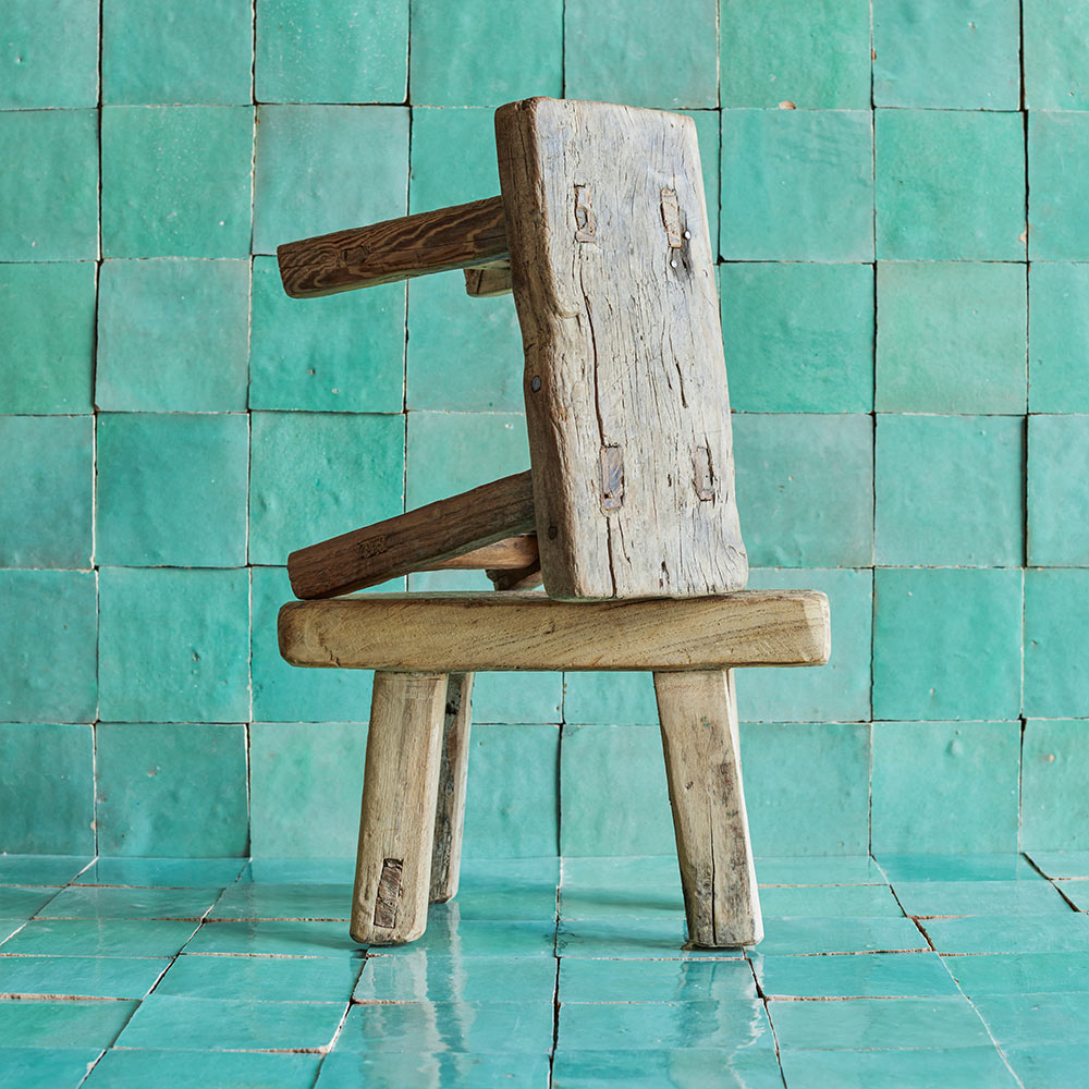 Mini tabouret - Naturel - Image 5