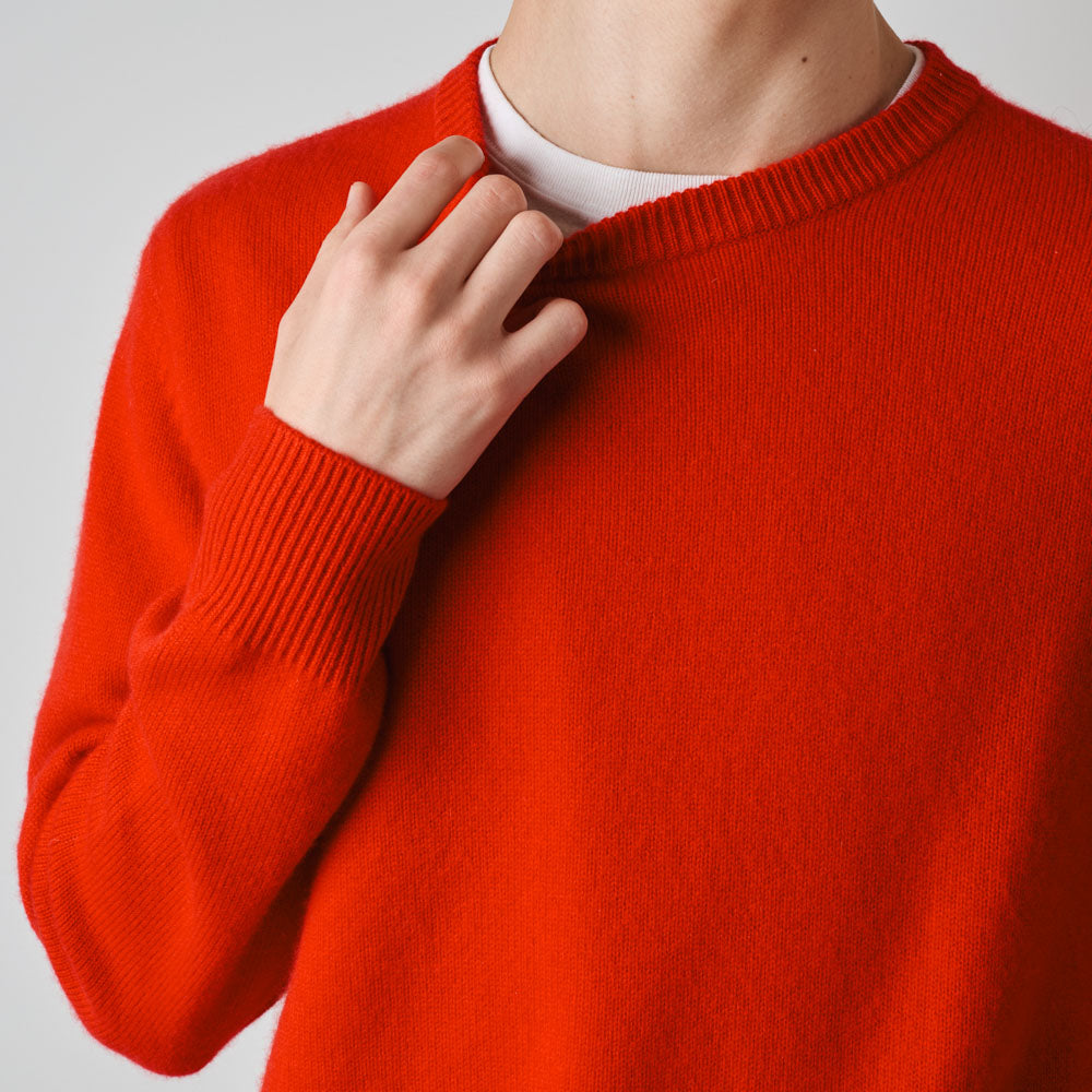 Merci - Pull en cachemire Claudio - Rouge - Image 3