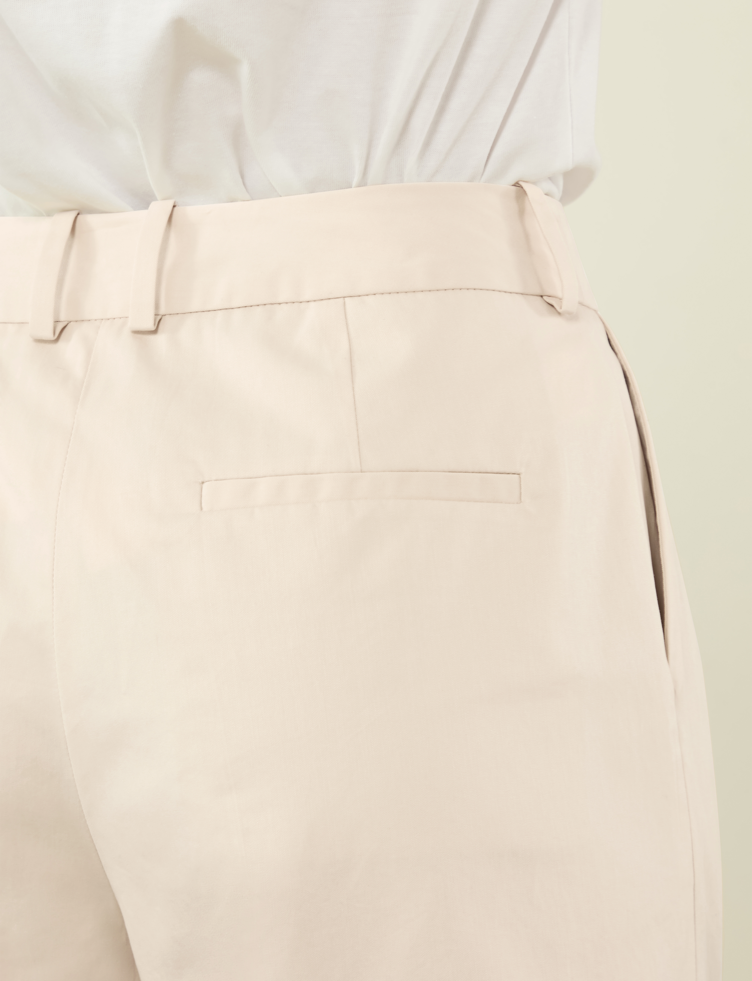 Rampling Trouser: Cotton, Fawn - Image 6
