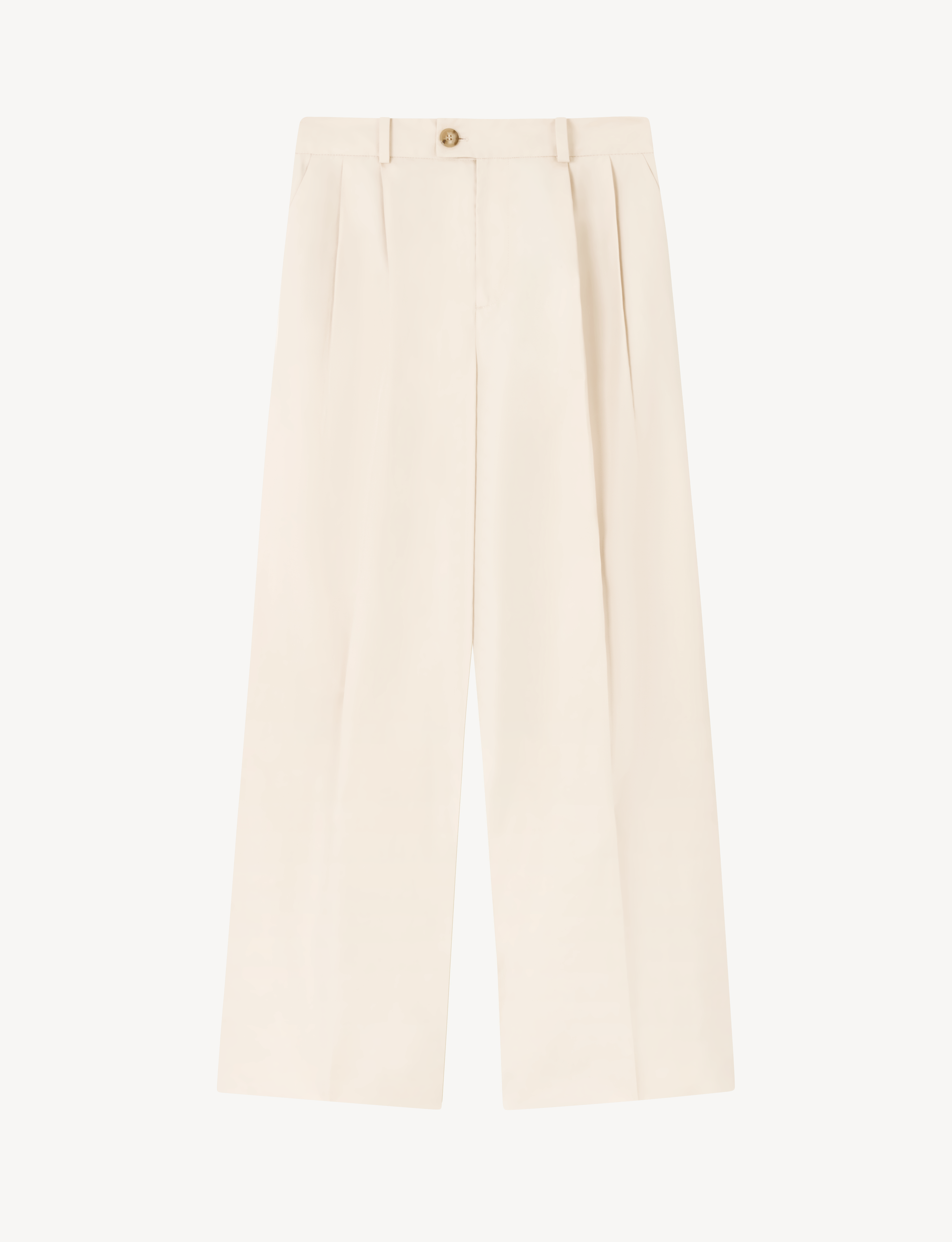 Rampling Trouser: Cotton, Fawn - Image 3