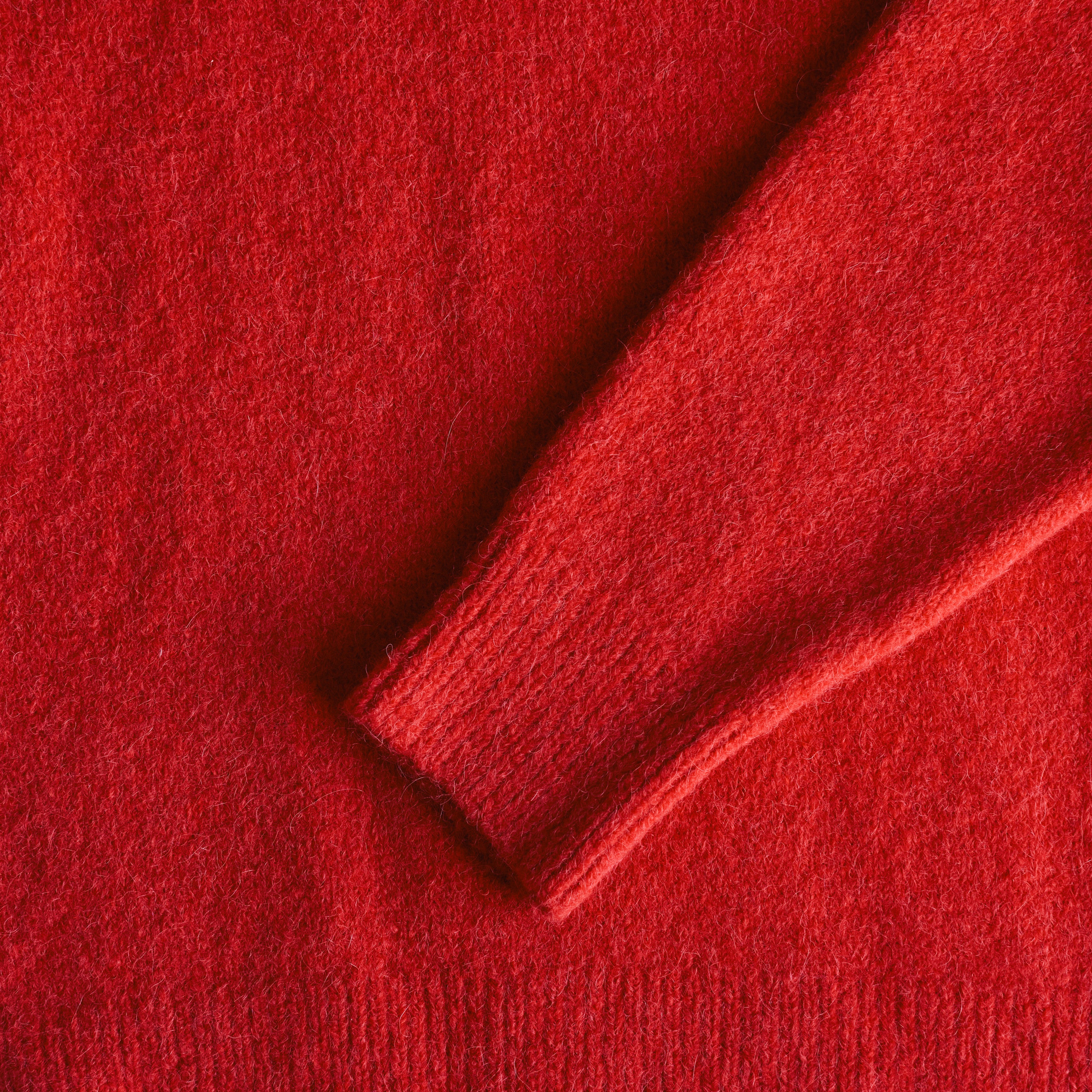 Museum Garments x Merci - Maille Alpaca - Rouge - Image 7